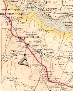 excerpt: Baist's map of the vicinity of Washington D.C., 1904