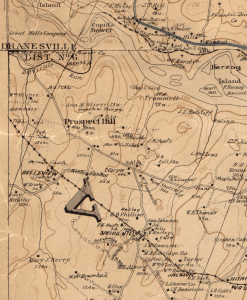 excerpt: Baist's map of the vicinity of Washington D.C., 1918